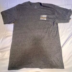 Vans Medium T-Shirt Gray California Bear Graphic Off The Wall Skater Grizzly